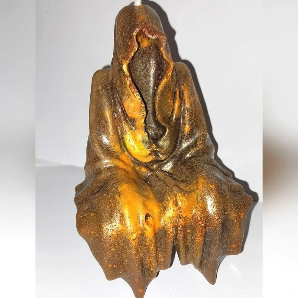 Hand crafted limited edition Grim reaper candle